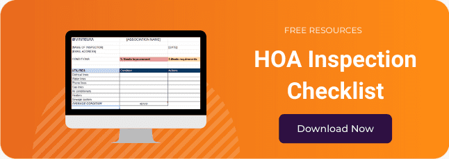 HOA Inspection Checklist