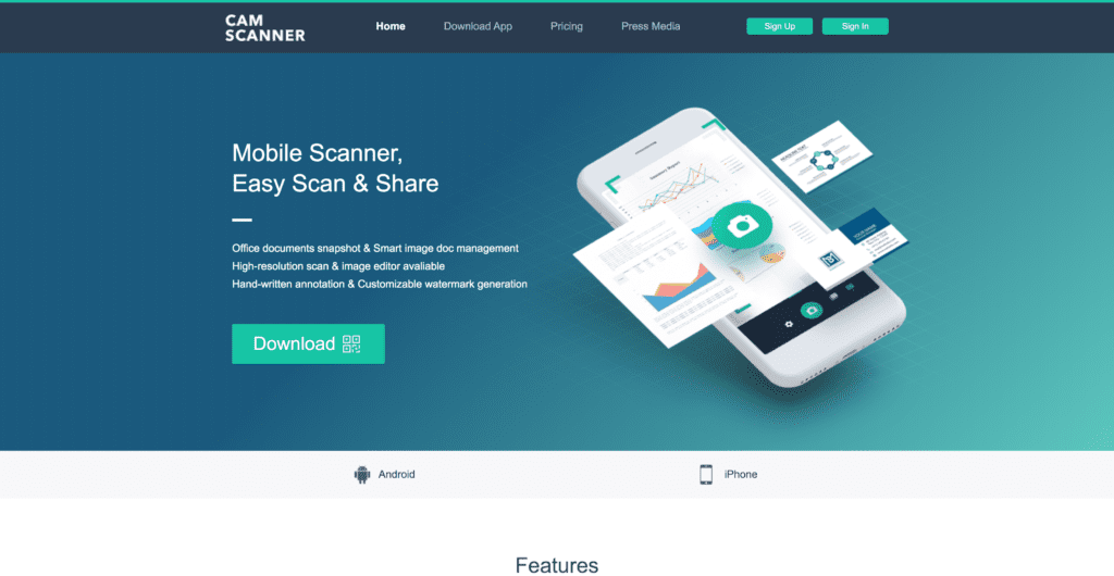 cam scanner hoa app 1