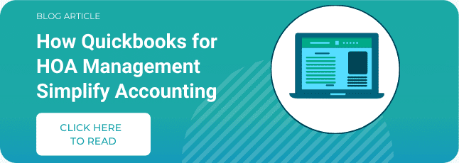 HOA Treasurer: 5 Simple Ways To Handle Your Association’s Finances 3 quickbooks for hoa management