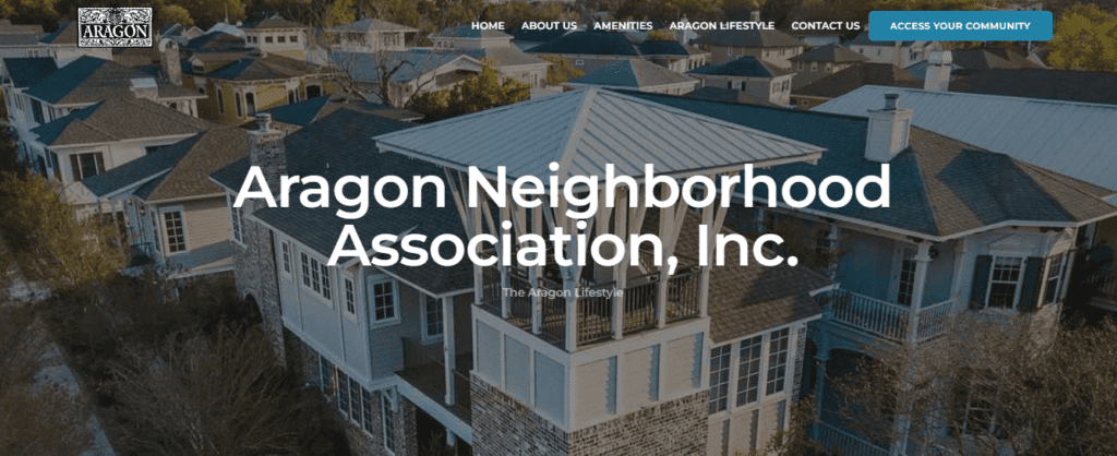The 5 Best HOA Websites + How to Create Yours 9 HOA websites Aragon Neighborhood Association
