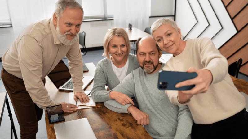 HOA Trends for 2025 - Board members exploring technological advancements