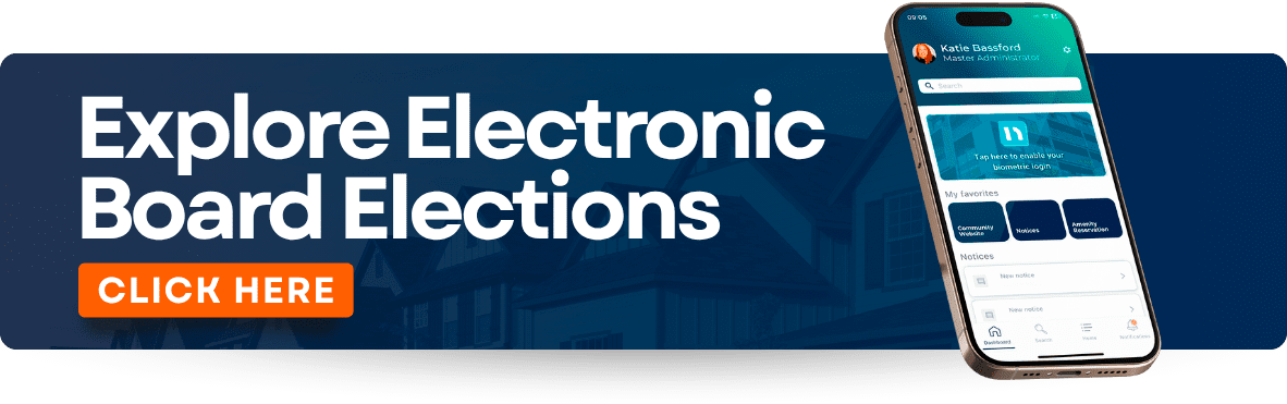 Electronic Voting for Board Elections Neigbrs by Vinteum
