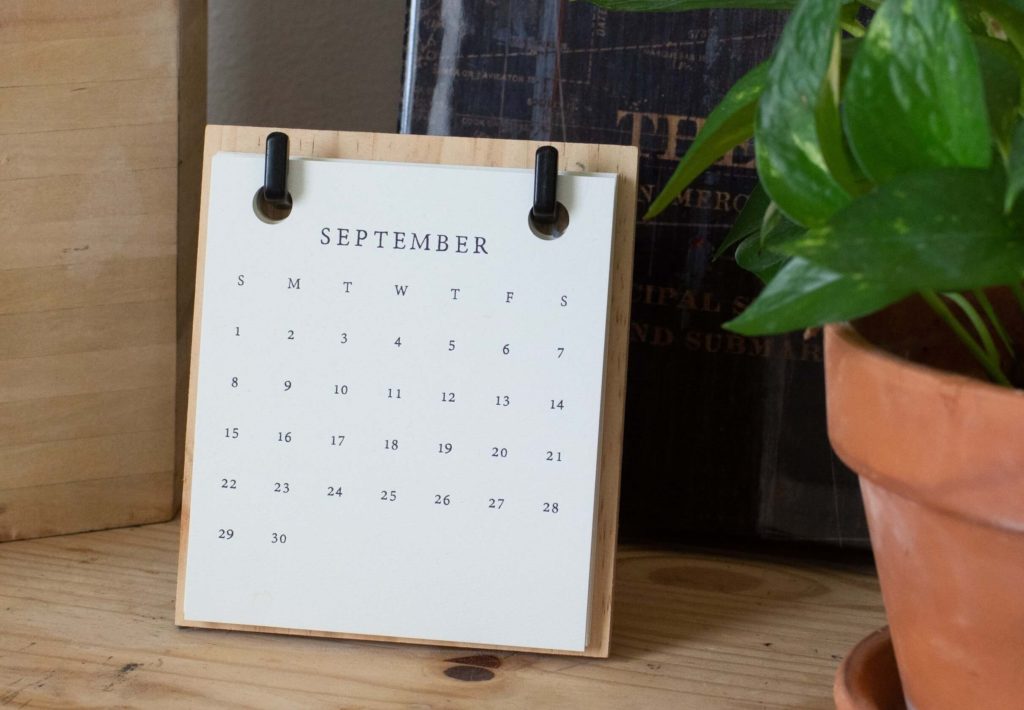 Calendar September