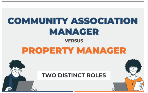 community association manager vs property manager