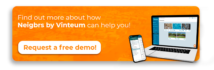 Click on the image to request a free demo of Neigbrs by Vinteum