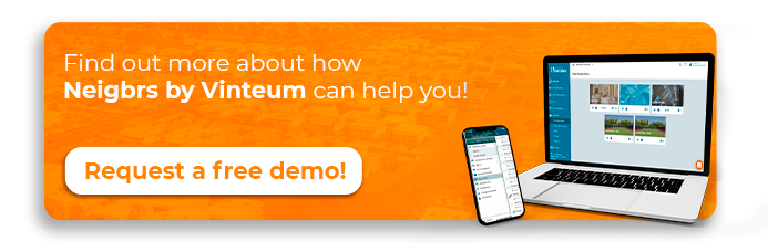 Click on the image to request a free demo of Neigbrs by Vinteum