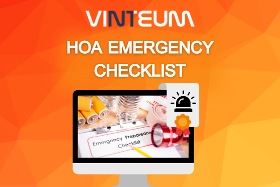 HOA Emergency Checklist