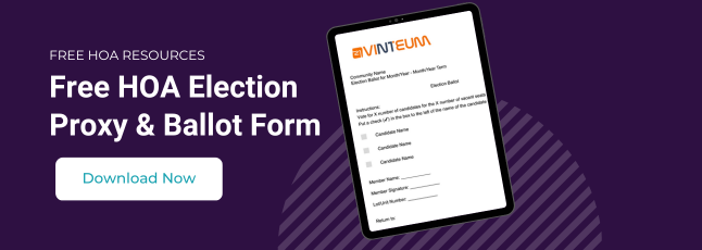 Hoa Proxy Votes What Every Manager Needs To Know Vinteum 6552