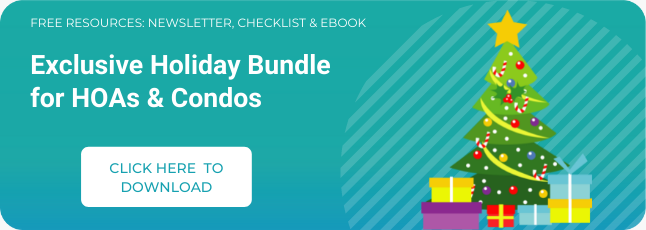 Click on the image to download a free holiday bundle for HOAs & Condos