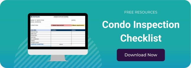 CTA - Dowload inspections cheklist for free and improve your HOA maintenance committee