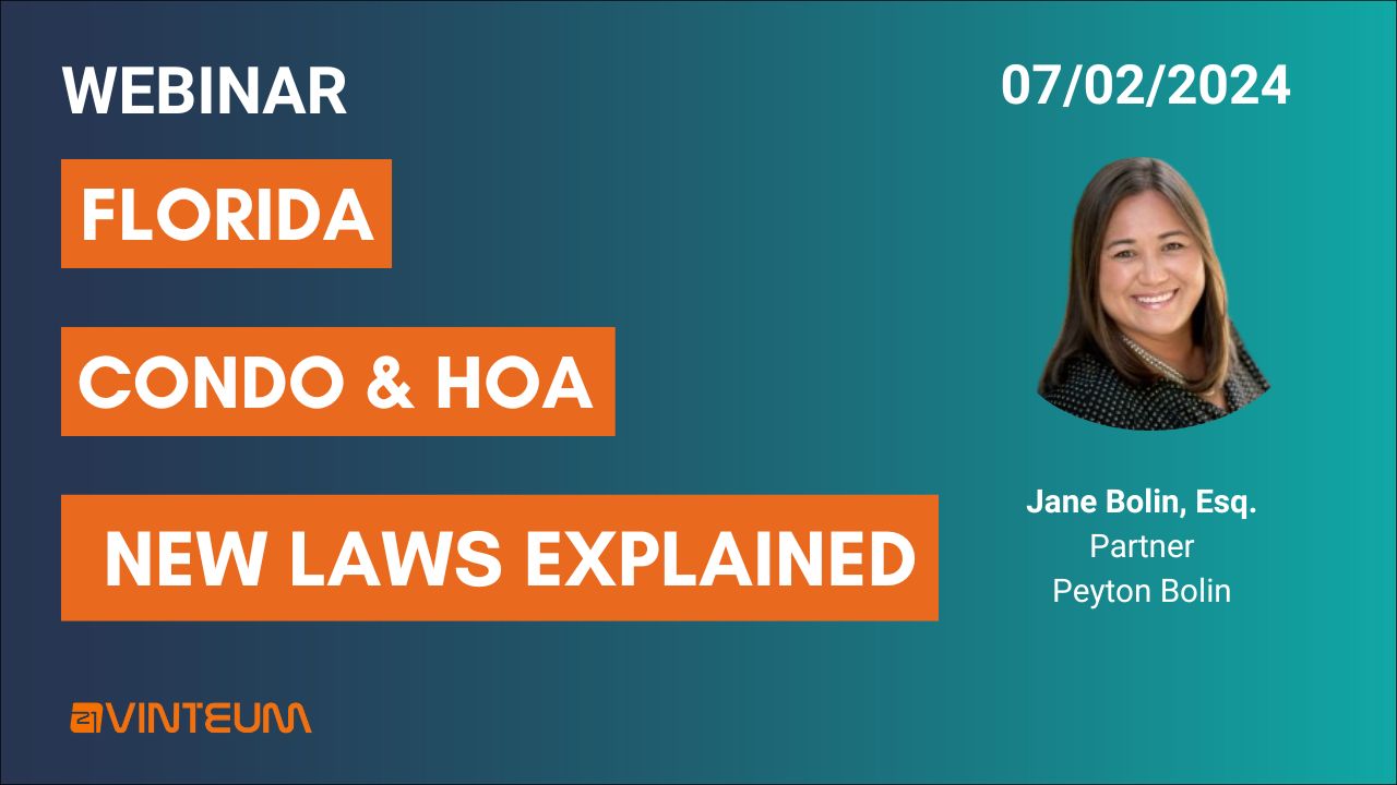 Florida Condo & HOA New Laws