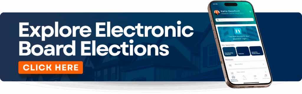 Board Elections Made Simple: Discover Our New Electronic Voting Feature 2 Electronic Voting for Board Elections Neigbrs by Vinteum