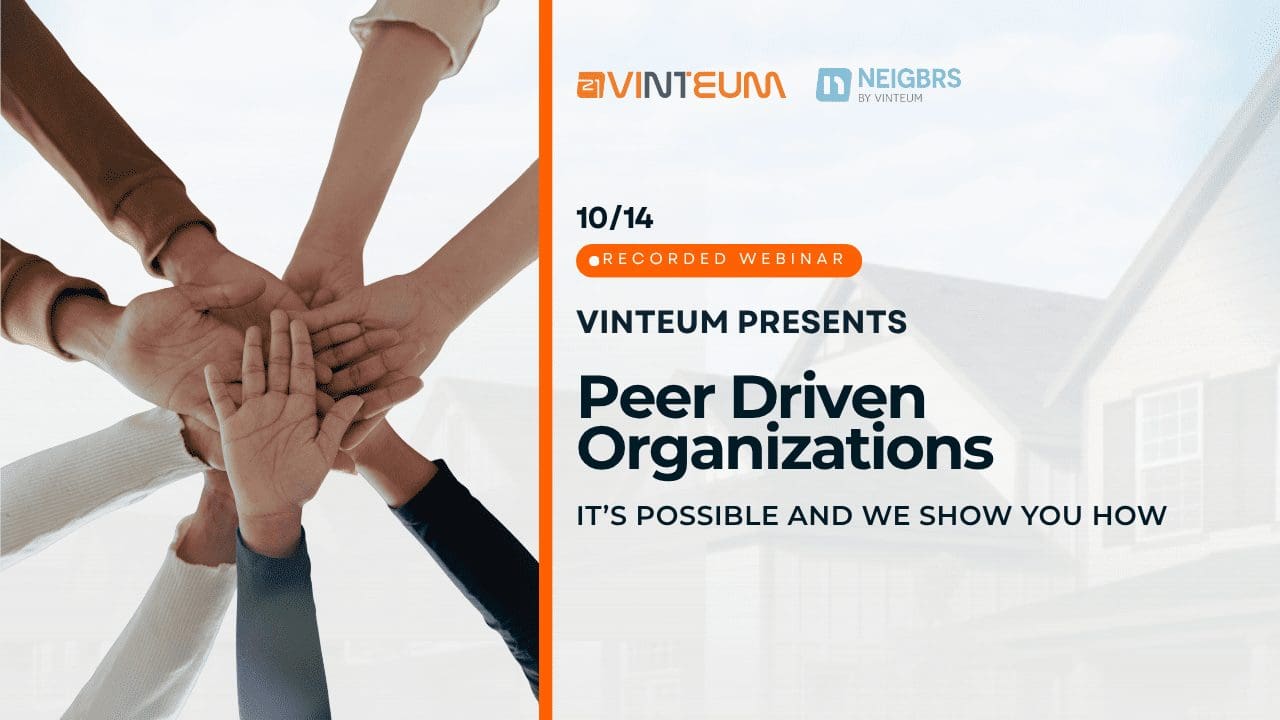Webinar Peer Driven Organizations | Vinteum
