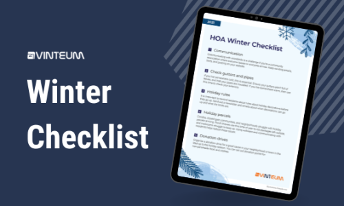 HOA Winter Checklist