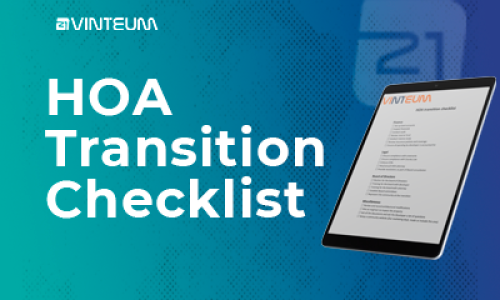 HOA Transition Checklist